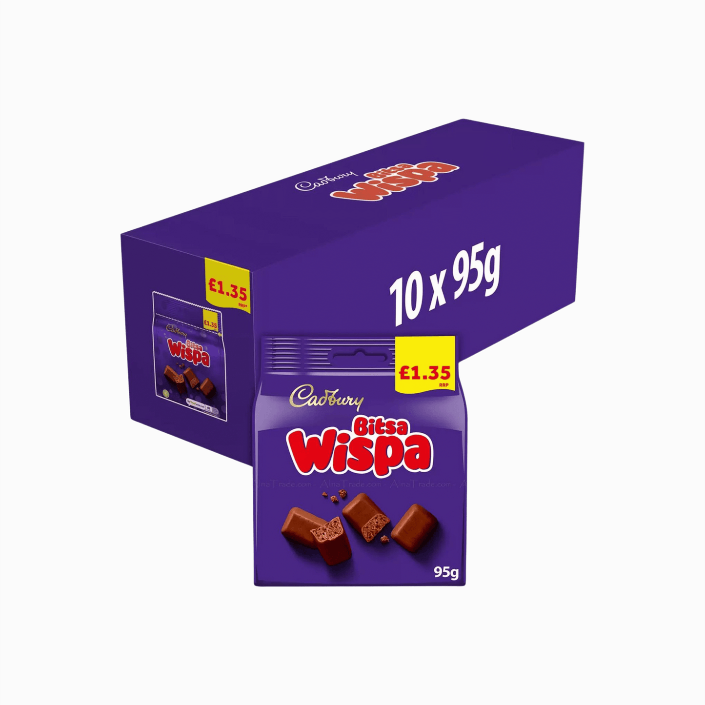 CADBURY WISPA BITES 3,35 OZ/95 G