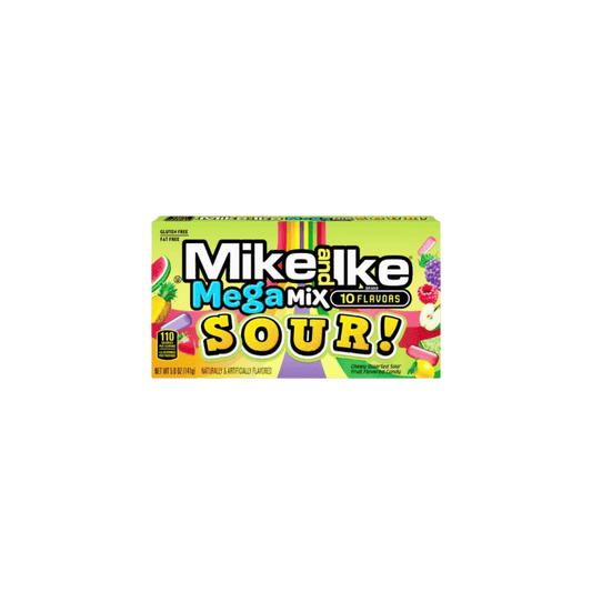 MIKE & IKE MEGA MIX SOUR BOX 5 OZ/141G