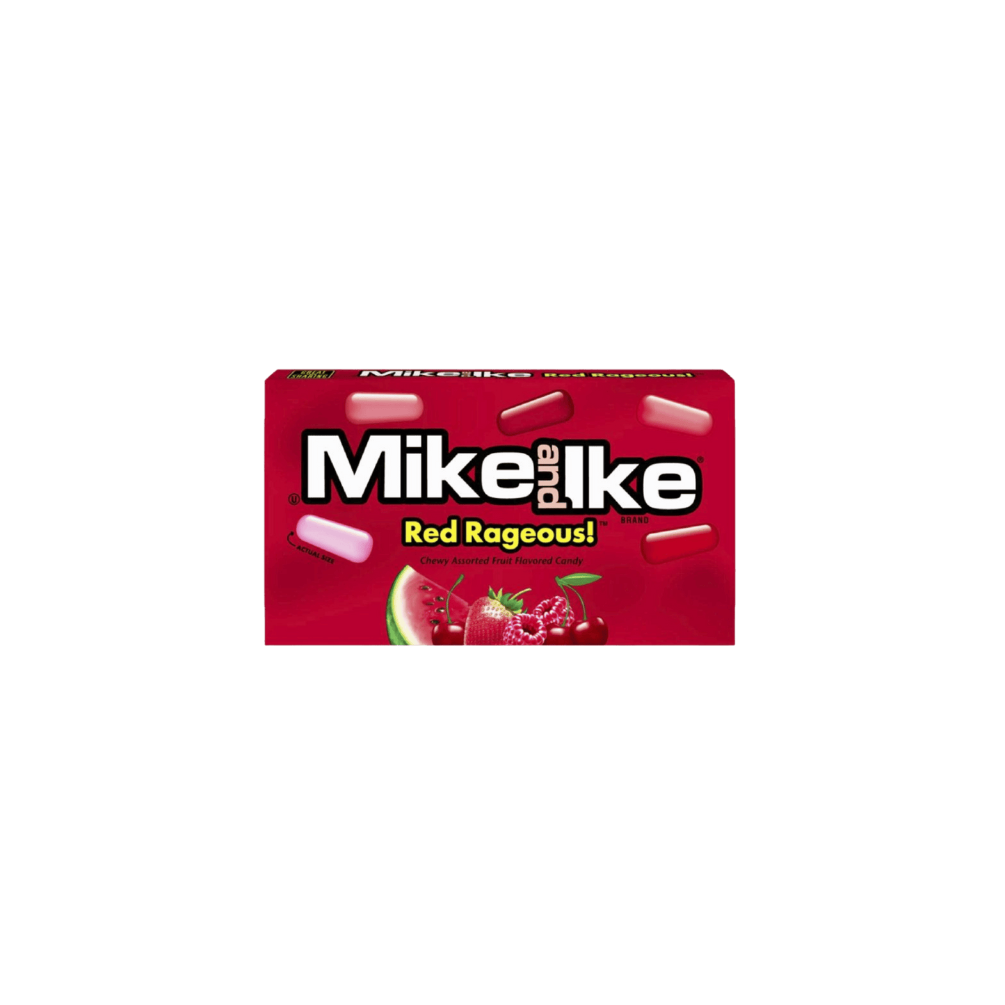 MIKE & IKE RED RAGEOUS BOX 4.23 OZ/120G