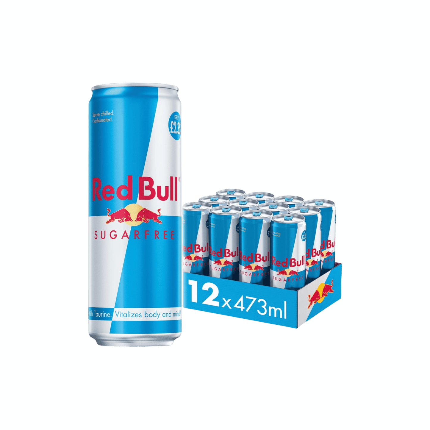 REDBULL SUGAR FREE 16 FL OZ/473ML