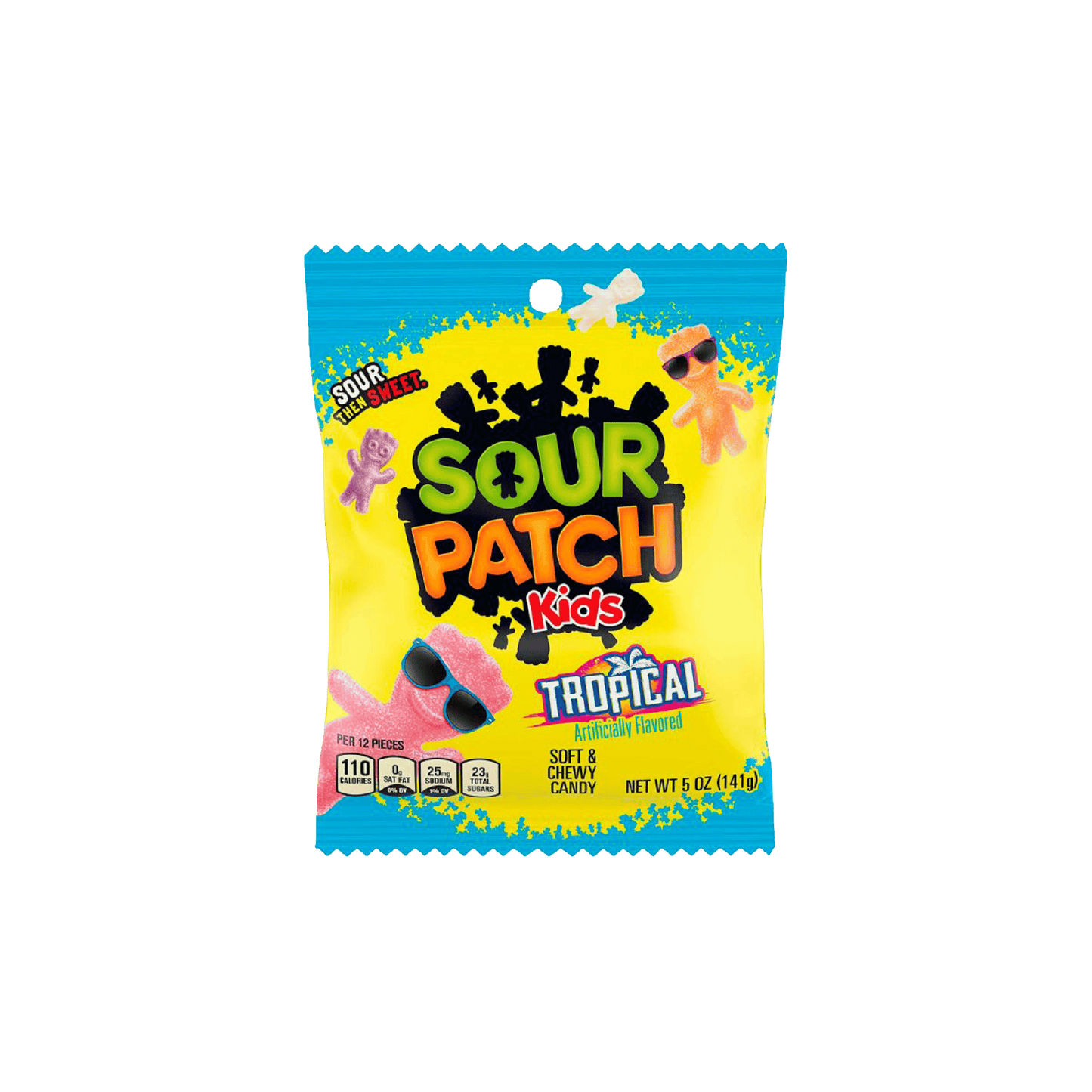 SOUR PATCH KIDS TROPICAL BAG 3.6 OZ/102G