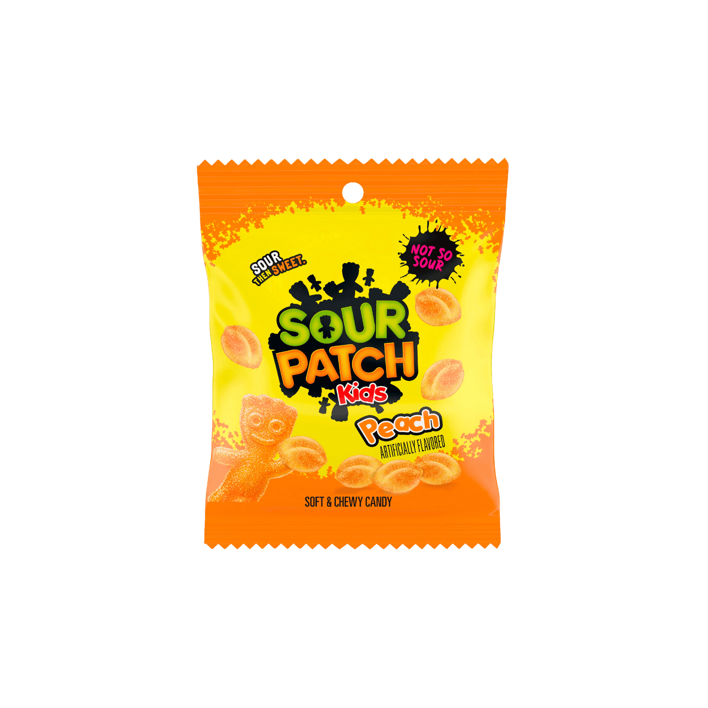 SOUR PATCH PEACH BAG 3.6 OZ/102G